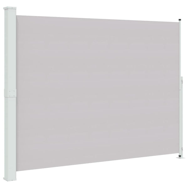 Seitenmarkise Ausziehbar 220x300 cm Grau