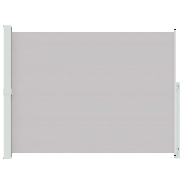 Seitenmarkise Ausziehbar 220x300 cm Grau