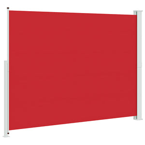Seitenmarkise Ausziehbar 220x300 cm Rot