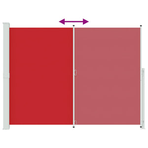 Seitenmarkise Ausziehbar 220x300 cm Rot
