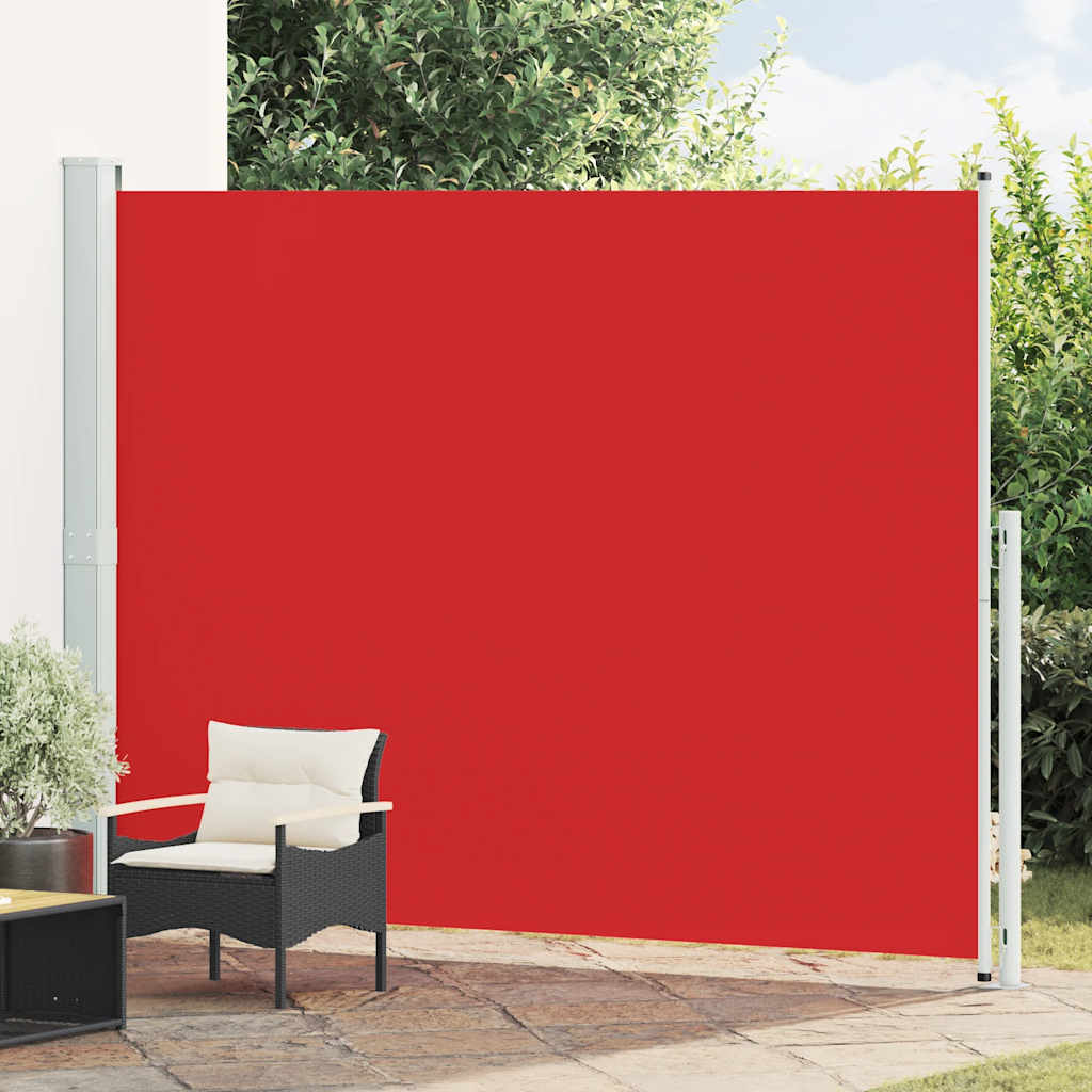 Seitenmarkise Ausziehbar 220x300 cm Rot