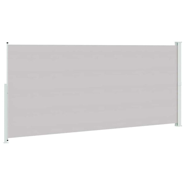 Seitenmarkise Ausziehbar 220x500 cm Grau