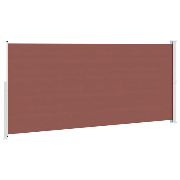Seitenmarkise Ausziehbar 220x500 cm Braun