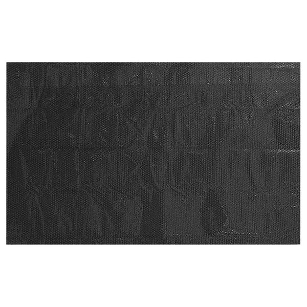 Rechteckige Poolabdeckung 500x300 cm Schwarz