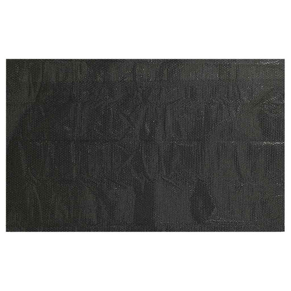 Rechteckige Poolabdeckung 800x500 cm Schwarz