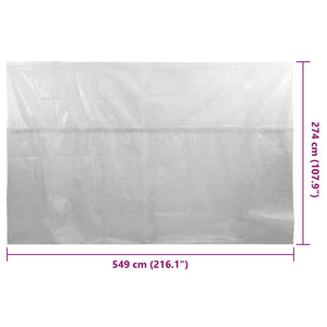 Pool Solarplane 549x274 cm