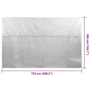 Pool Solarplane 732x366 cm