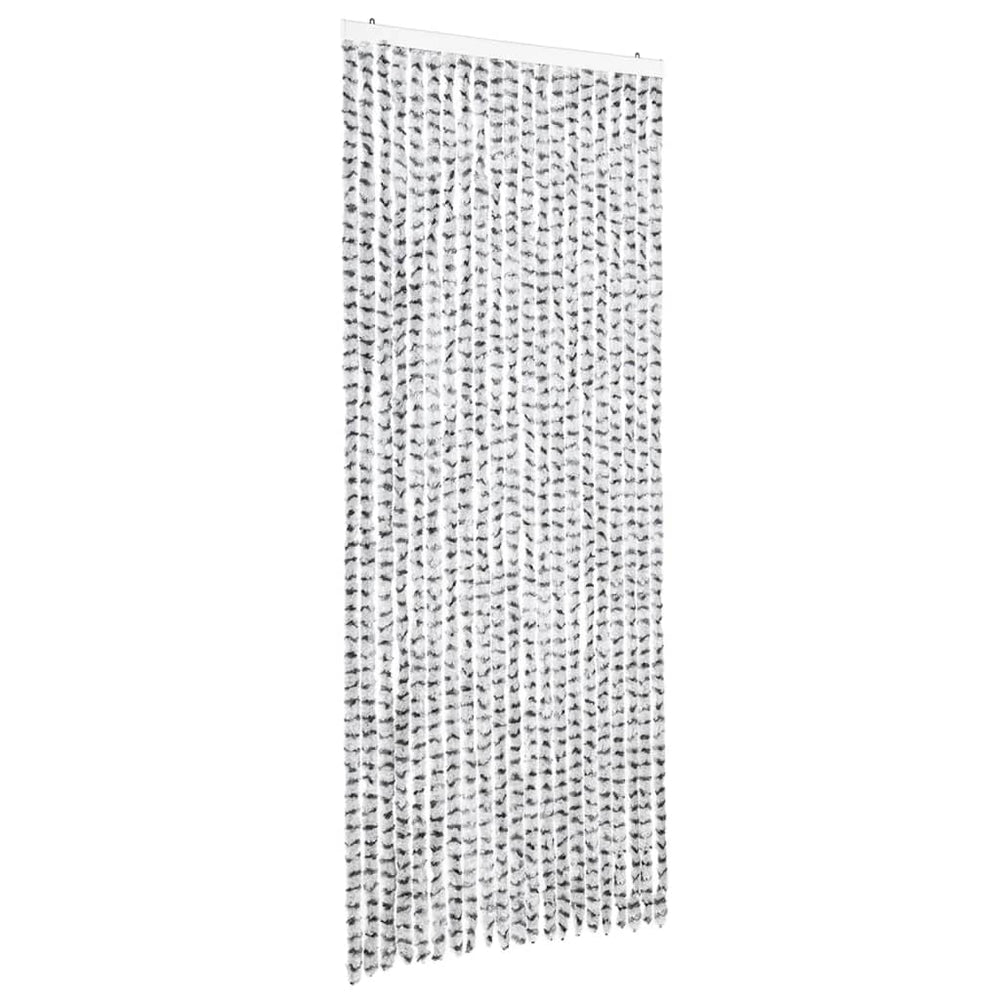 Chenille Insektenschutzvorhang Grau 90x220cm