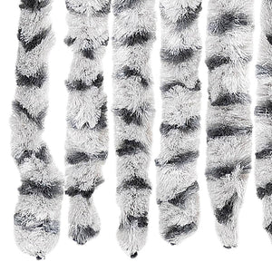 Chenille Insektenschutzvorhang Grau 90x220cm
