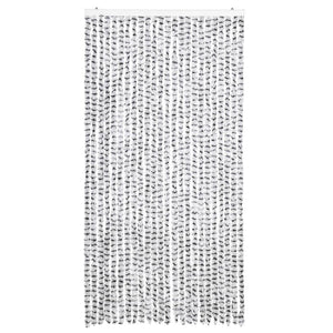 Chenille Insektenschutzvorhang Grau 100x220 cm