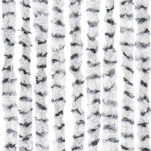 Chenille Insektenschutzvorhang Grau 100x220 cm