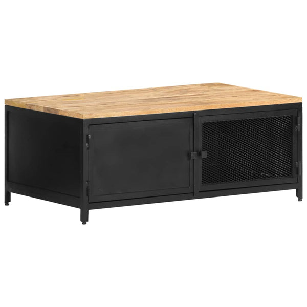 Couchtisch Mango Massivholz 90x50 cm