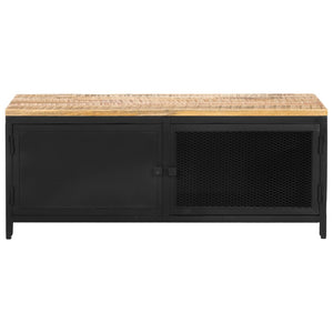 Couchtisch Mango Massivholz 90x50 cm