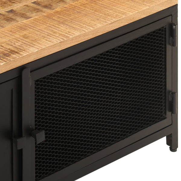 Couchtisch Mango Massivholz 90x50 cm