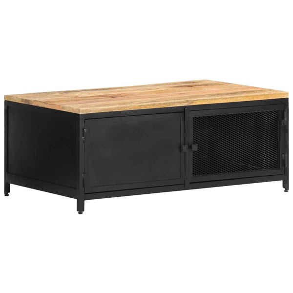 Couchtisch Mango Massivholz 90x50 cm