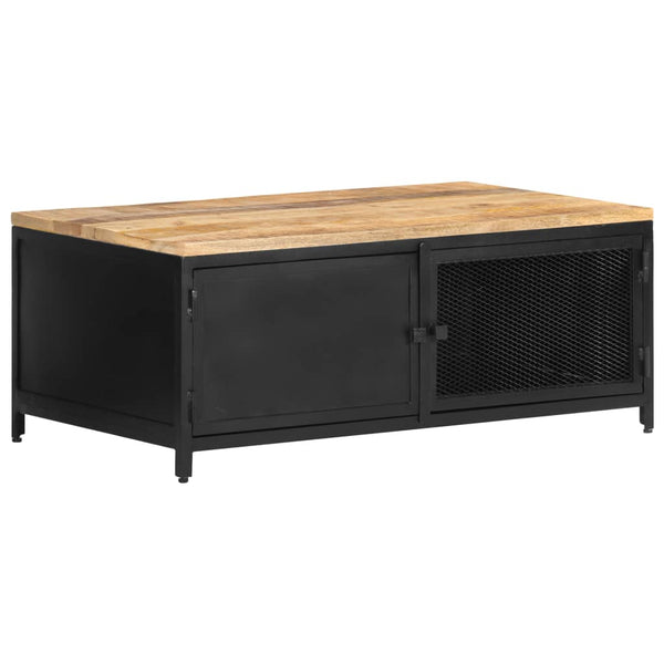 Couchtisch Mango Massivholz 90x50 cm