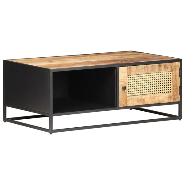 Couchtisch Mango Massivholz 90x50 cm