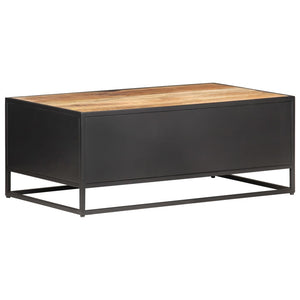 Couchtisch Mango Massivholz 90x50 cm