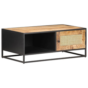Couchtisch Mango Massivholz 90x50 cm