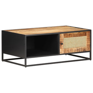 Couchtisch Mango Massivholz 90x50 cm