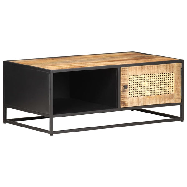 Couchtisch Mango Massivholz 90x50 cm