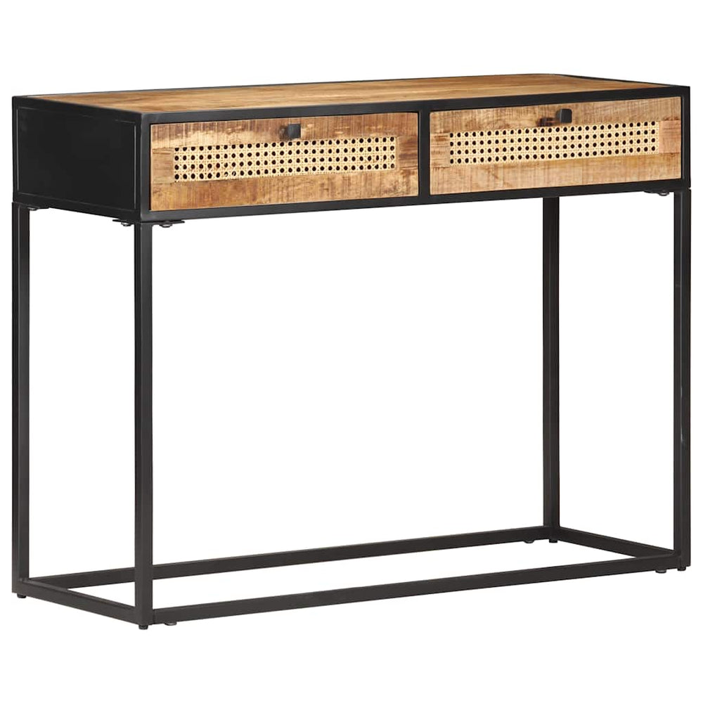 Konsolentisch aus Mangoholz, 100 cm