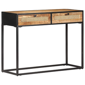 Konsolentisch aus Mangoholz, 100 cm