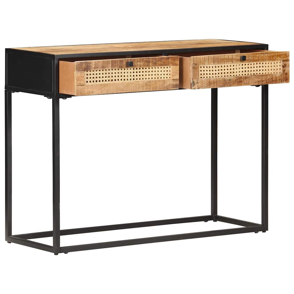 Konsolentisch aus Mangoholz, 100 cm