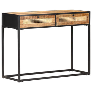 Konsolentisch aus Mangoholz, 100 cm