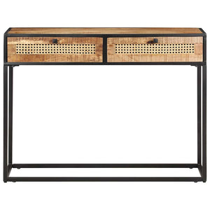 Konsolentisch aus Mangoholz, 100 cm