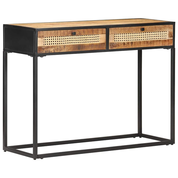 Konsolentisch aus Mangoholz, 100 cm