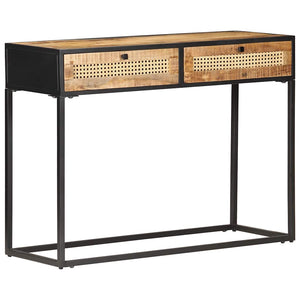 Konsolentisch aus Mangoholz, 100 cm