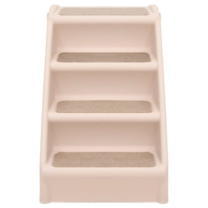 Hundetreppe Klappbar Creme 62x40x49,5 cm