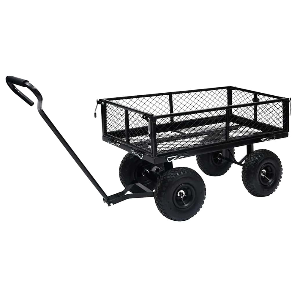 250 kg Gartenwagen - Schwarz