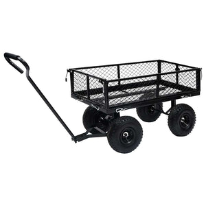 250 kg Gartenwagen - Schwarz