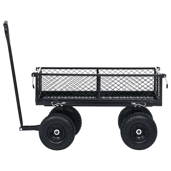 250 kg Gartenwagen - Schwarz