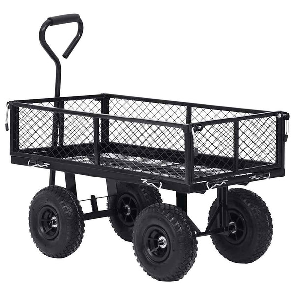250 kg Gartenwagen - Schwarz