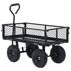 250 kg Gartenwagen - Schwarz