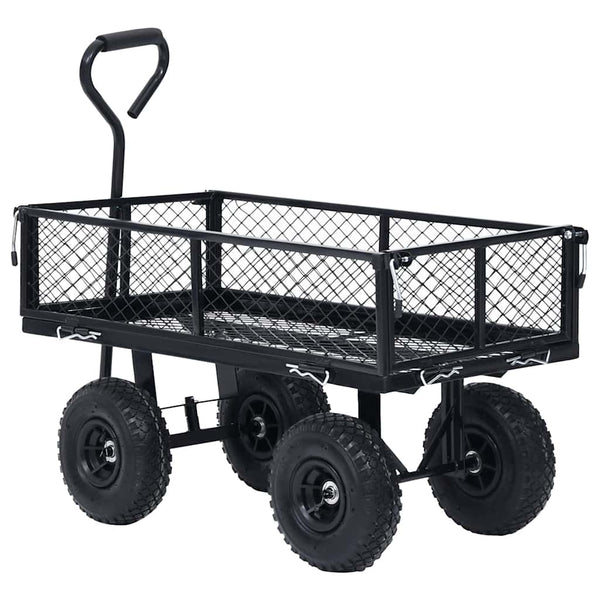 250 kg Gartenwagen - Schwarz