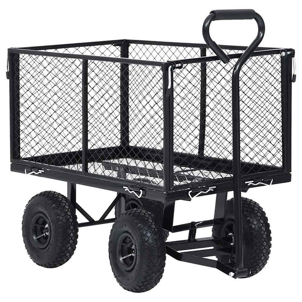 Gartenwagen Schwarz 350 kg