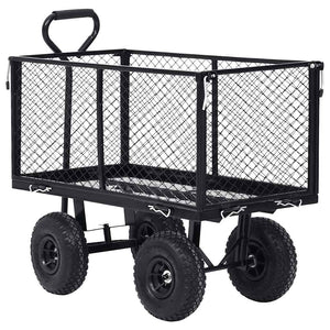 Gartenwagen Schwarz 350 kg