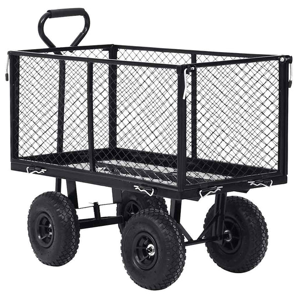 Gartenwagen Schwarz 350 kg