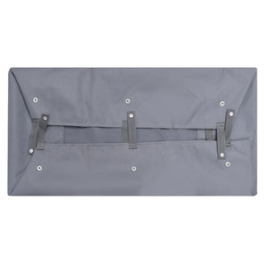 Dunkelgraue Schubkarreneinlage 81x41x21cm