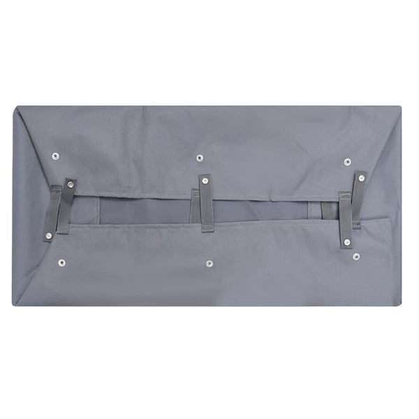 Dunkelgraue Schubkarreneinlage 81x41x21cm