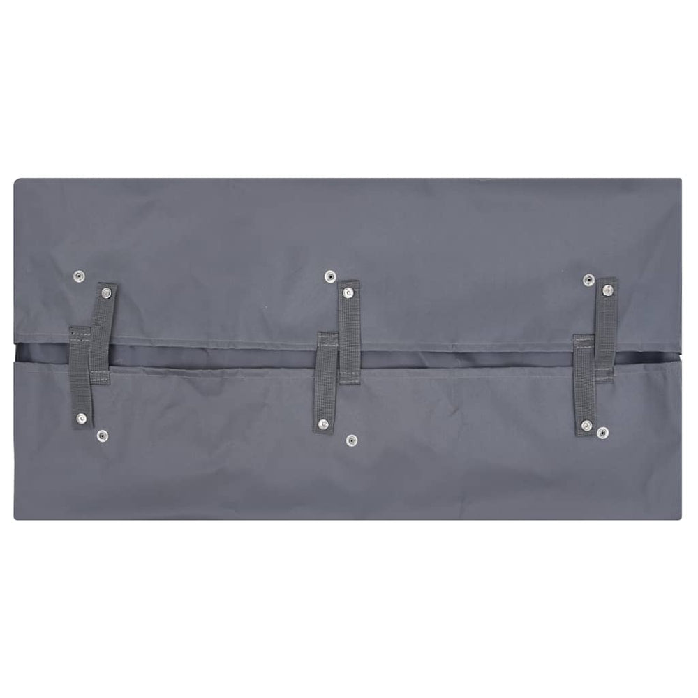Schubkarren-Einlage Dunkelgrau 81x41x40 cm