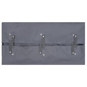 Schubkarren-Einlage Dunkelgrau 81x41x40 cm