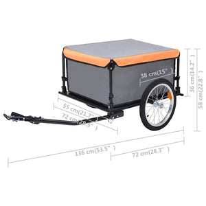 Fahrradanhänger - 65 kg Kapazität