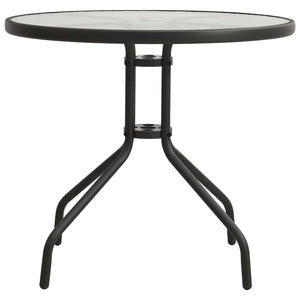 Bistrotisch Anthrazit Ø80x71 cm Stahl