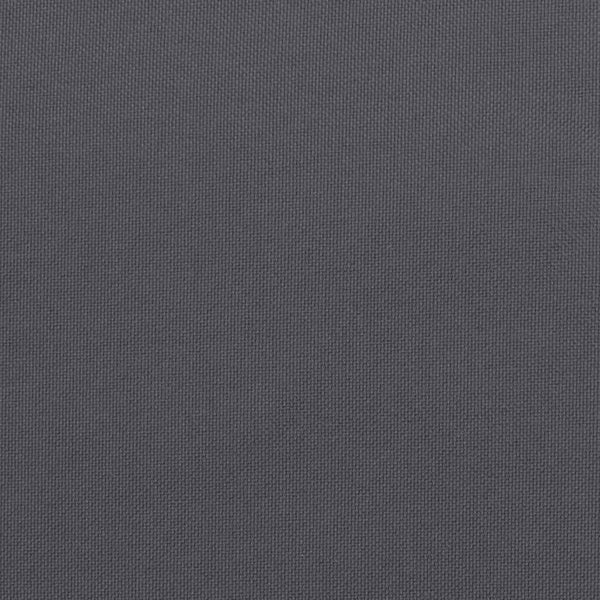Gartenstuhl-Kissen 2 Stk. Anthrazit 40x40x3 cm Oxford-Gewebe
