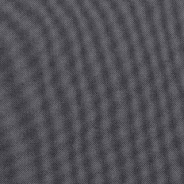 Gartenstuhl-Kissen 6 Stk. Anthrazit 40x40x3 cm Oxford-Gewebe